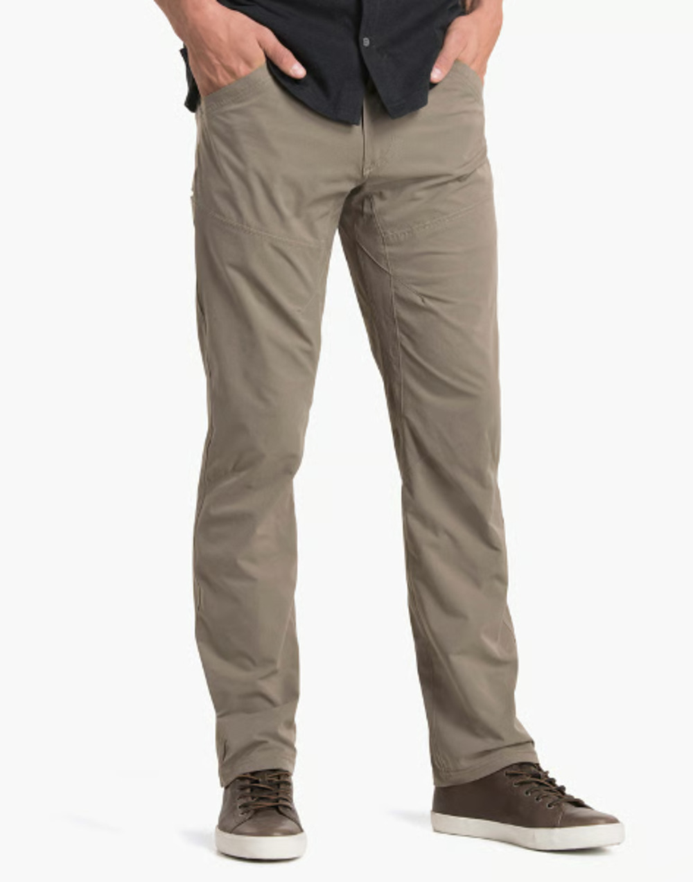 KÜHL Silencr Pant Storm Khaki Softshell Stretch 5166 Sz 34x32 Hiking Outdoor